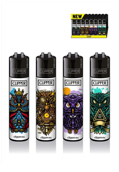 Зажигалка Clipper OWLS #2 - Бренд Clipper - Магазин домашних увлечений homehobbyshop.ru